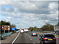 SJ7784 : Westbound M56 Crossing Cow Lane by David Dixon