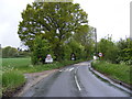 TM1236 : Entering Bentley on Station Road by Geographer