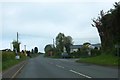 SO5775 : Signs by the A4117 at Angelbank by David Smith