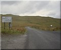 NT2507 : B709 crossing a Scottish regional border by Stanley Howe