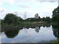 TQ3799 : River Lee (or Lea) near Waltham Abbey by Malc McDonald