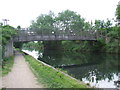 TL3703 : Footbridge over the Lea near Cheshunt by Malc McDonald