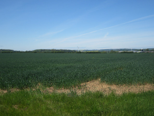 Arable land near Lowlynn Mill