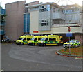 SO9521 : Emergency ambulances, Cheltenham by Jaggery