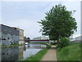 TQ3784 : River Lee Navigation at Hackney Wick by Malc McDonald