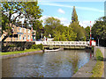 SE0742 : Leeds and Liverpool Canal, Granby Bridge (#197A) by David Dixon