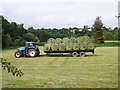 SE2817 : Hay bales by John Illingworth