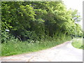 TM4077 : Footpath & entrance to Woodsend by Geographer