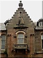 NT9464 : Detail on front of Burgh Chambers, Eyemouth by Graham Robson