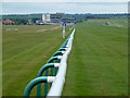 TL6062 : On the rails of The Rowley Mile, Newmarket by Richard Humphrey