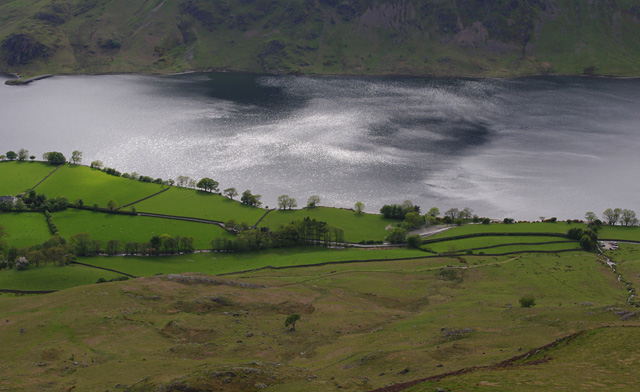 Crummock Water from below Lad Hows