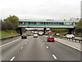 SJ7378 : Northbound M6, Knutsford Services by David Dixon