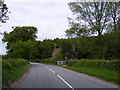 TM4884 : B1127 and Wash Lane footpath to the A12 by Geographer