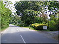 TM4178 : B1124 Beccles Road, Upper Holton by Geographer