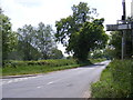 TM4380 : B1124 Halesworth Road, Westhall by Geographer