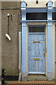 S6012 : Doorway with hanging CCTV camera by Charlie Doolally