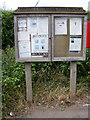 TM1039 : Copdock & Washbrook Village Notice Board by Geographer