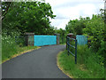 NS4463 : Cycle path at Elderslie by Thomas Nugent