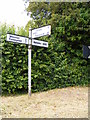 TM2681 : Roadsign on Mill Lane by Geographer