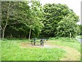 SE8356 : Wayrham picnic site on a windy day by Christine Johnstone