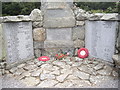 NJ6201 : The inscriptions on Torphins War Memorial by Stanley Howe