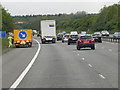 SP2961 : Northbound M40 near Bishop's Tachbrook by David Dixon