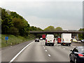 SJ9313 : Northbound M6 Motorway by David Dixon