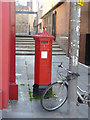 NT2673 : Festival Theatre / 13 - 29 Nicolson Street postbox ref EH8 136 by Alan Murray-Rust