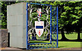 D0902 : School gate, Ballymena by Albert Bridge