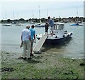 SU8001 : Itchenor Ferry - passengers embark by Rob Farrow