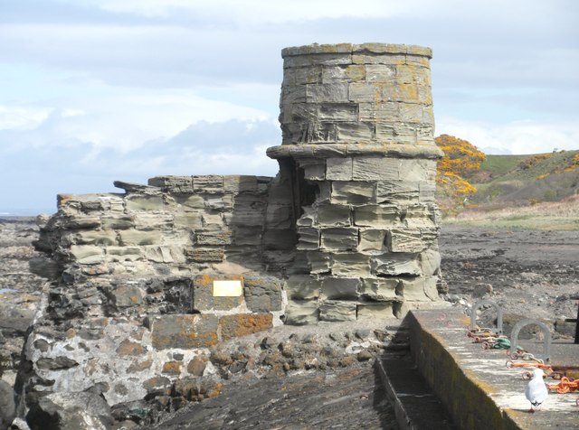 The old harbour lighthouse, Dunure