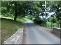 SO0943 : Across Nant Henllan on the road to Painscastle by Jaggery