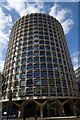 TQ3081 : Concrete rotunda, Kemble Street (1964-1968) by Jim Osley