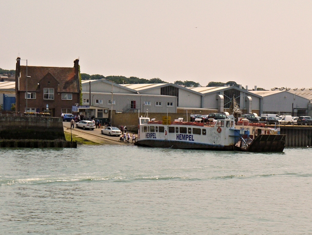 Chain Ferry at East Cowes (Floating Bridge)