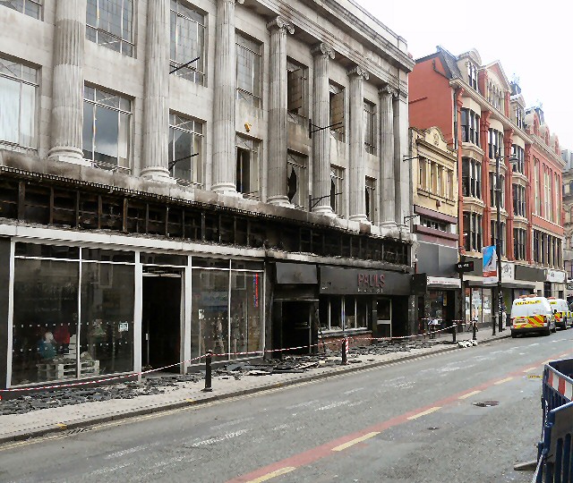 Oldham Street Fire Aftermath