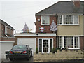 SP2965 : Outdoor Christmas decorations, George Road by Robin Stott