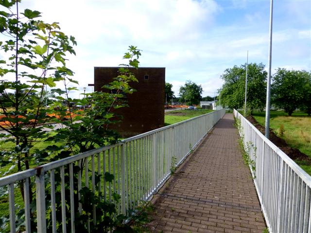 Paved pathway, Tyrone & Fermanagh Hospital