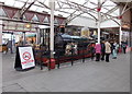 SU9676 : The Queen replica steam locomotive in Windsor Royal Shopping by Jaggery