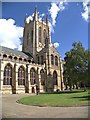 TL8564 : St Edmundsbury Cathedral, South Face by David Dixon