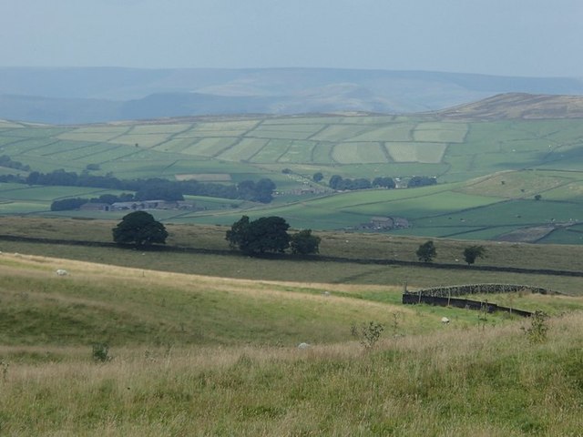 View from Broad Low towards Abney