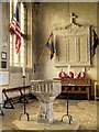 TL9149 : War Memorial, The Church of St Peter and St Paul, Lavenham by David Dixon