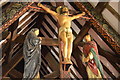 SO6729 : The Rood, St Edward's church, Kempley by Julian P Guffogg