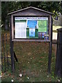 TM1085 : St.Mary the Virgin Church Notice Board by Geographer