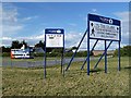 NT4878 : Park and ride facilities at the 2013 British Open golf tournament by Walter Baxter