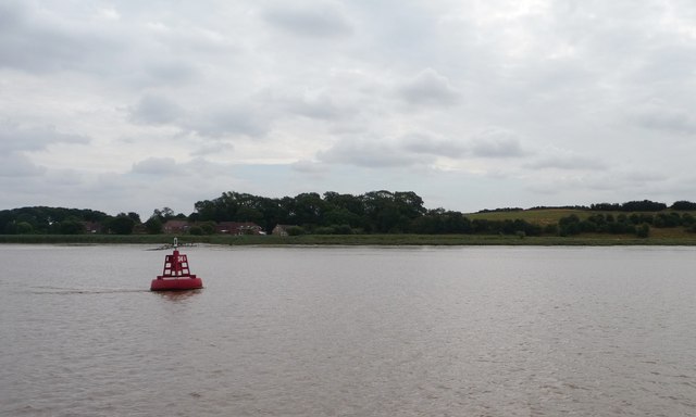 Humber buoy 34, on a falling tide