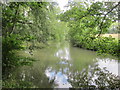 SP6306 : The River Thame as it flows around the perimeter of Waterperry Garden by Dr Duncan Pepper