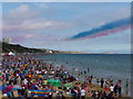 SZ0890 : Bournemouth: end of the Red Arrows display by Chris Downer