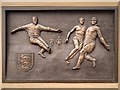 SD6409 : Commemorative Plaque for Nat Lofthouse, Reebok Stadium by David Dixon