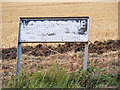 TM1082 : Lodge Lane sign by Geographer