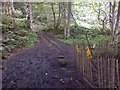 SK2563 : Old Channel, Lees Cross Quarry by Mick Garratt